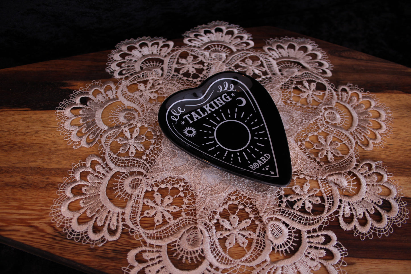 Ouija-osoitin- koristekulho